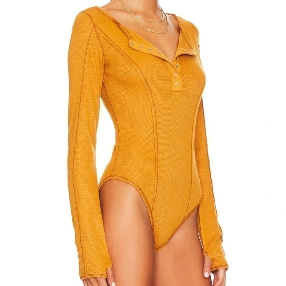 Free People Sloane Bodysuit Size XL NWOT